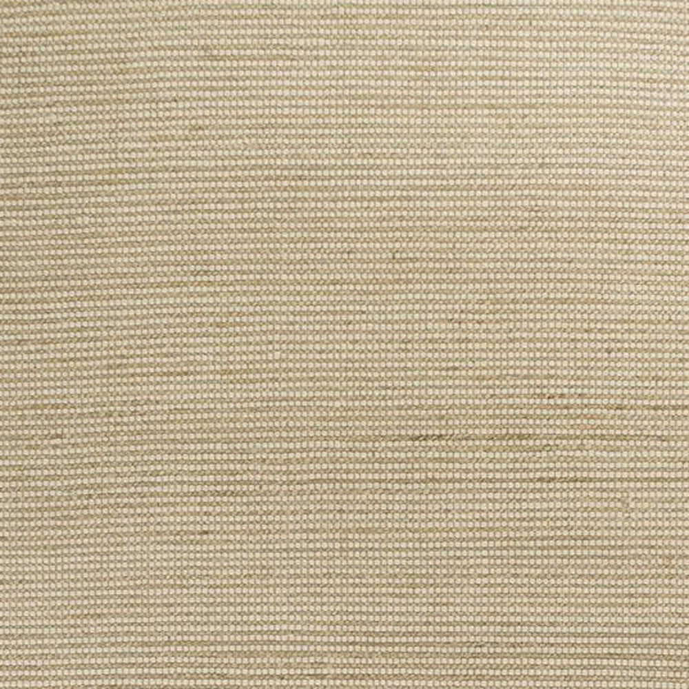 8' X 11' Ivory Hand Woven Wool And Jute Indoor Area Rug