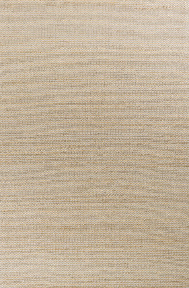 5' X 7' Tan And Ivory Hand Woven Area Rug