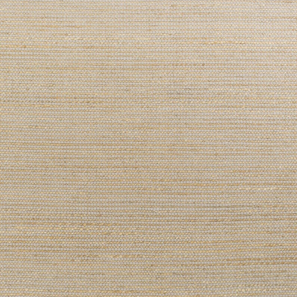 5' X 7' Grey Hand Woven Wool And Jute Indoor Area Rug