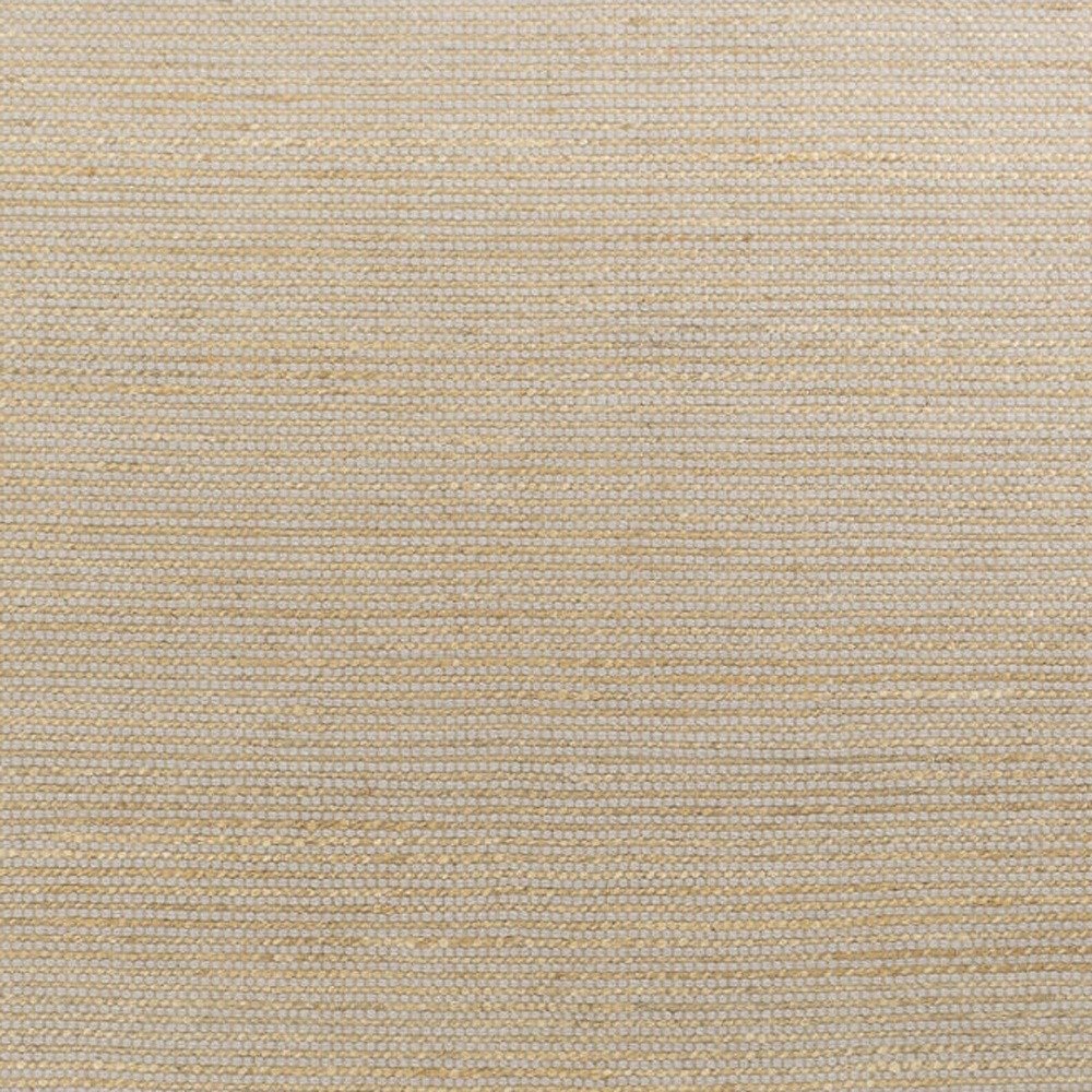 5' X 7' Tan And Ivory Hand Woven Area Rug