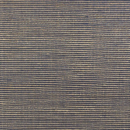 5' X 7' Blue Wool Abstract Hand Woven Area Rug