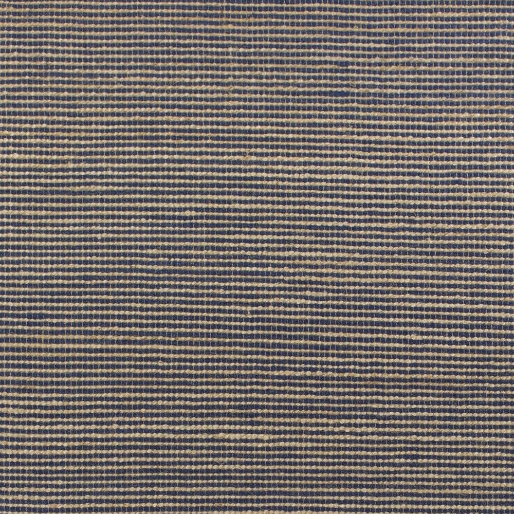 5' X 7' Blue Wool Abstract Hand Woven Area Rug