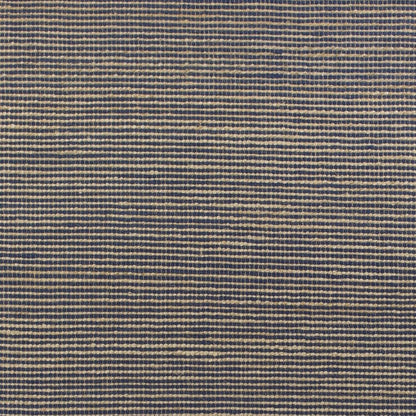 5' X 7' Blue Wool Abstract Hand Woven Area Rug
