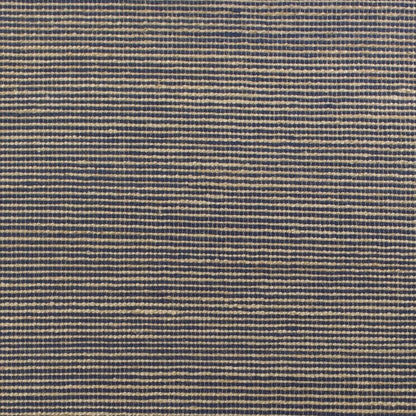 5' X 7' Blue Wool Abstract Hand Woven Area Rug
