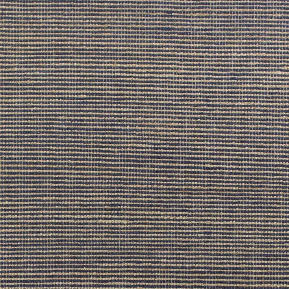 5' X 7' Blue Wool Abstract Hand Woven Area Rug
