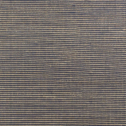 5' X 7' Blue Wool Abstract Hand Woven Area Rug