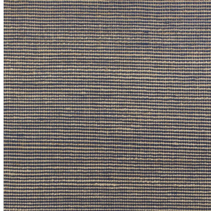 5' X 7' Blue Wool Abstract Hand Woven Area Rug