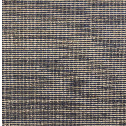 8' X 11' Blue And Beige Abstract Hand Woven Area Rug