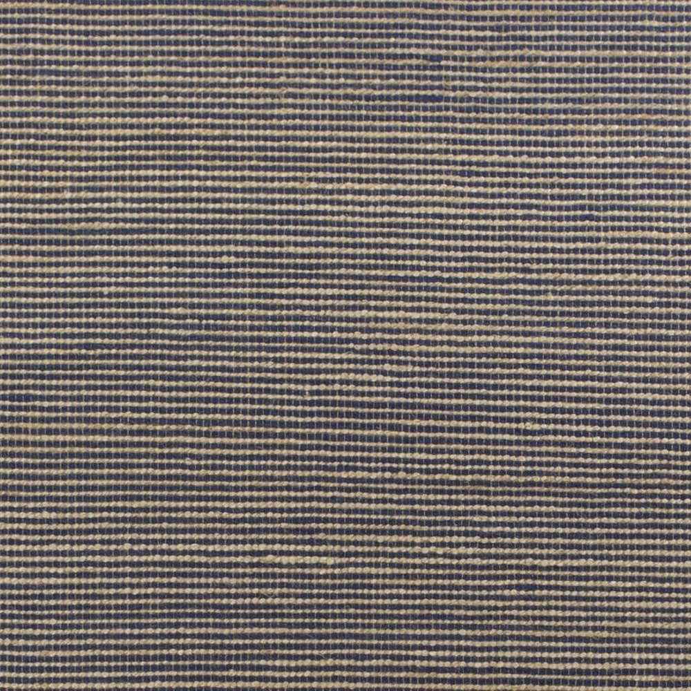 8' X 11' Blue And Beige Abstract Hand Woven Area Rug