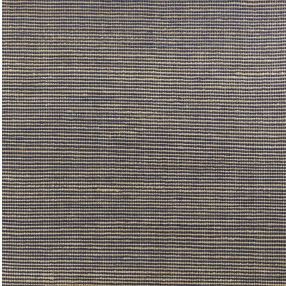8' X 11' Blue And Beige Abstract Hand Woven Area Rug