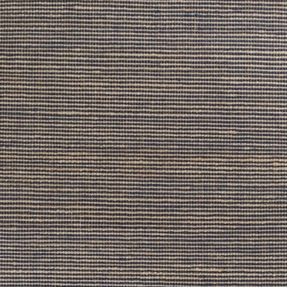 5' X 7' Blue Wool Hand Woven Area Rug