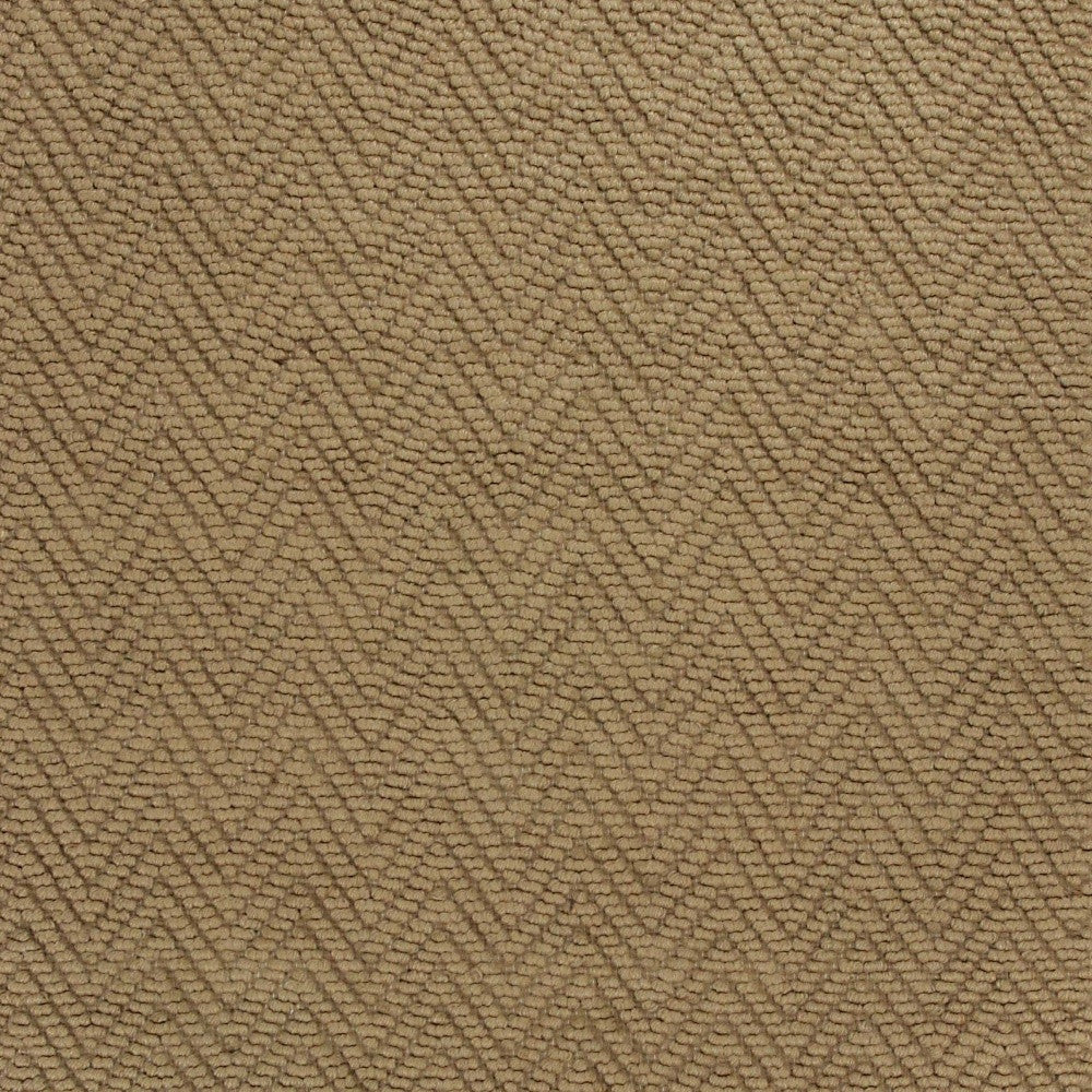 2' X 4' Natural Chevron Hand Woven Area Rug