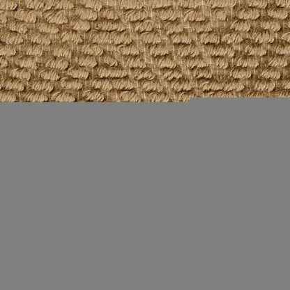 2' X 4' Natural And Brown Jute Chevron Hand Woven Area Rug