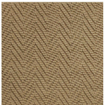 2' X 4' Natural Chevron Hand Woven Area Rug