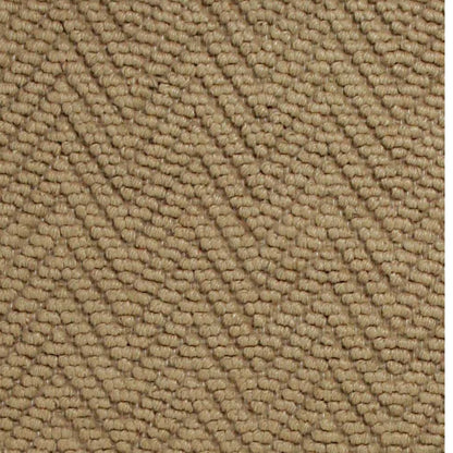 2' X 4' Natural Chevron Hand Woven Area Rug