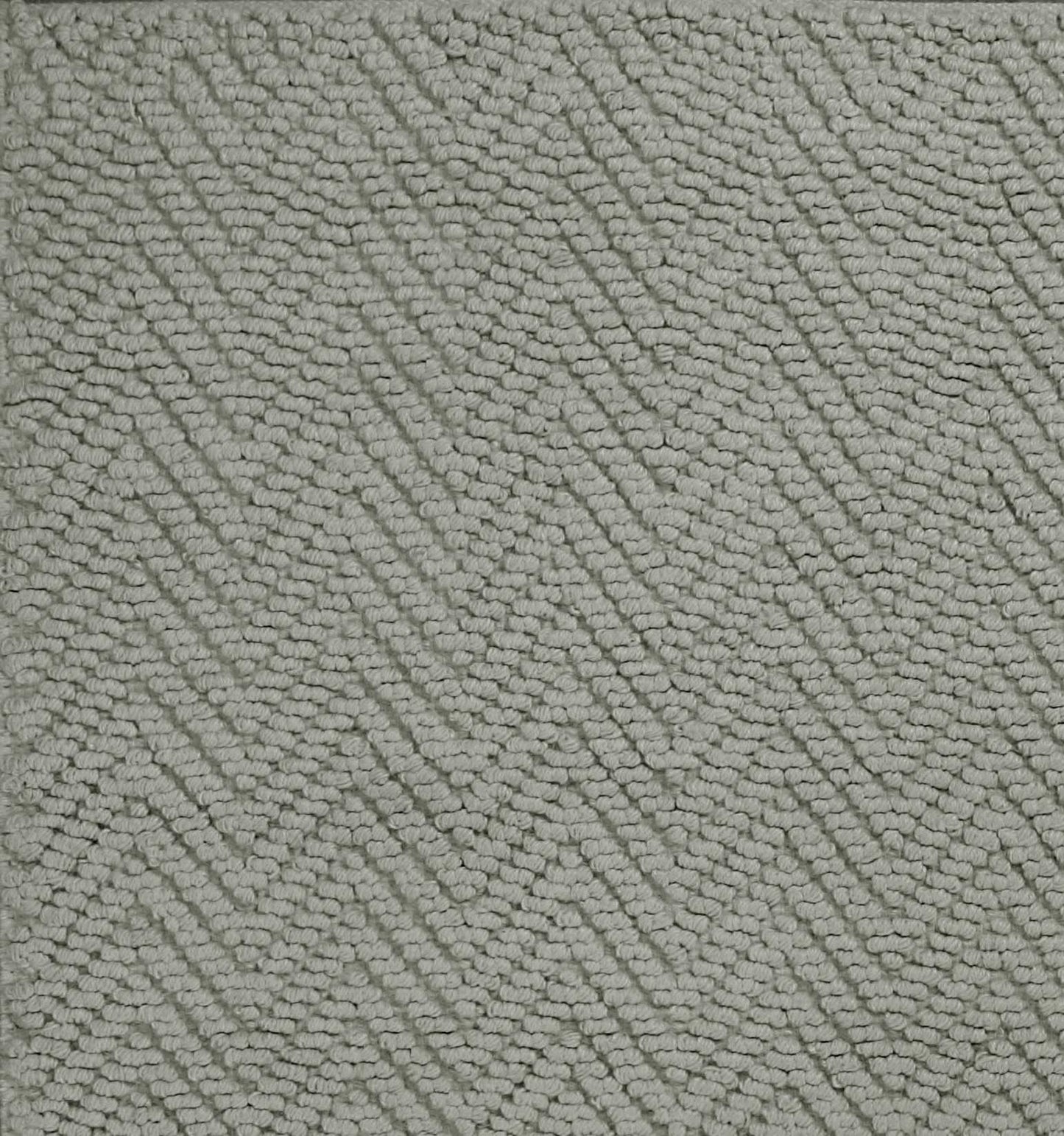 2' X 4' Gray Jute Chevron Hand Woven Area Rug