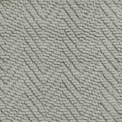 2' X 4' Gray Jute Chevron Hand Woven Area Rug