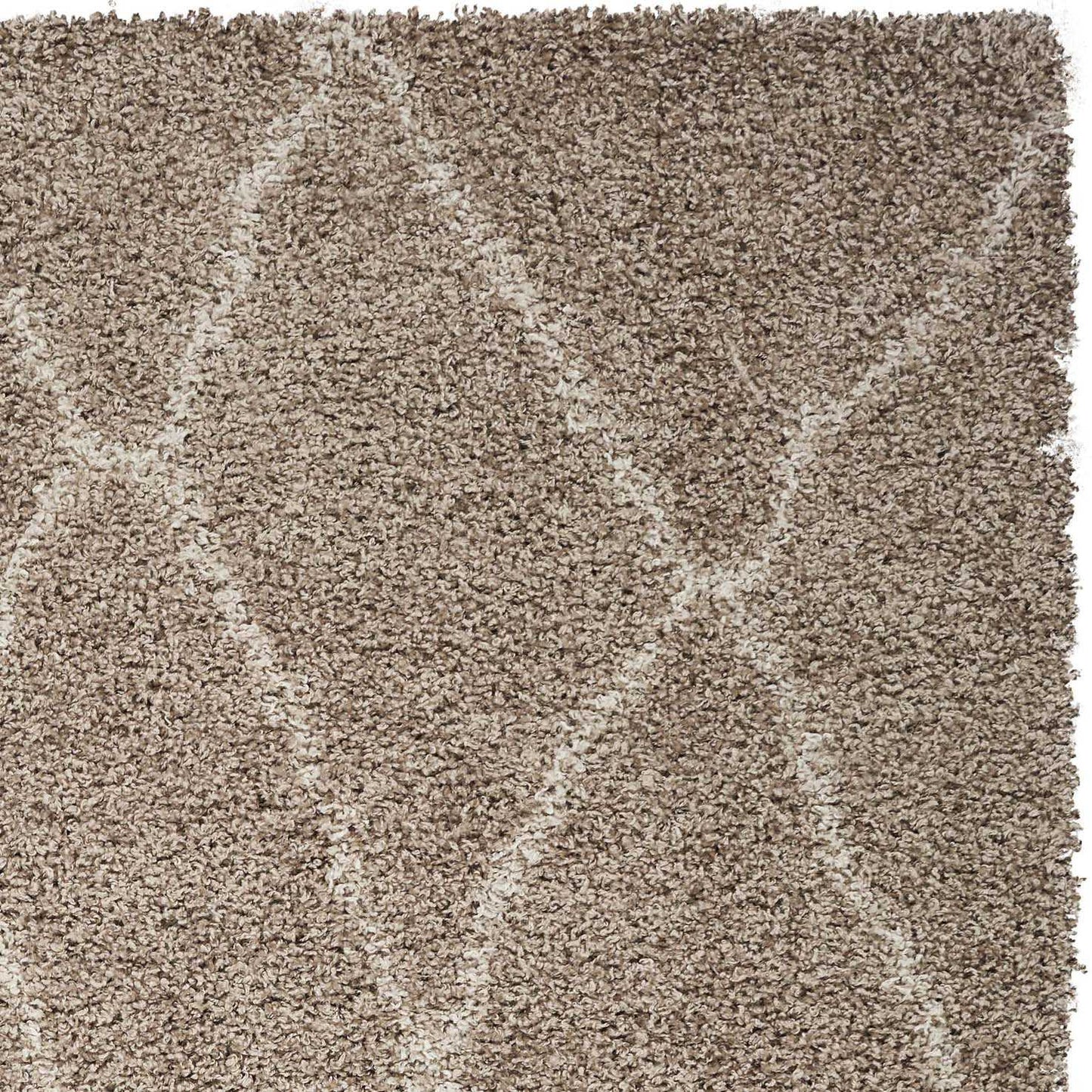 3' X 5' Light Brown Area Rug