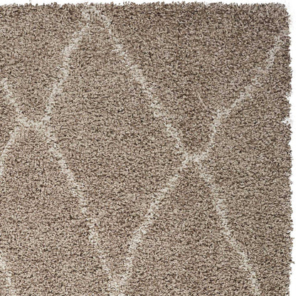 3' X 5' Light Brown Area Rug