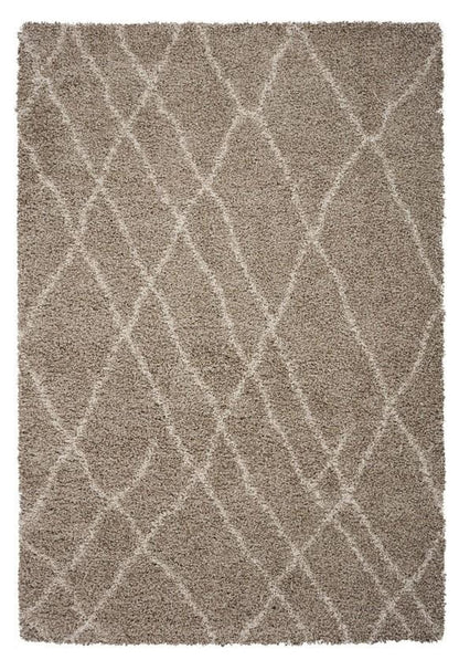 3' X 5' Light Brown Area Rug