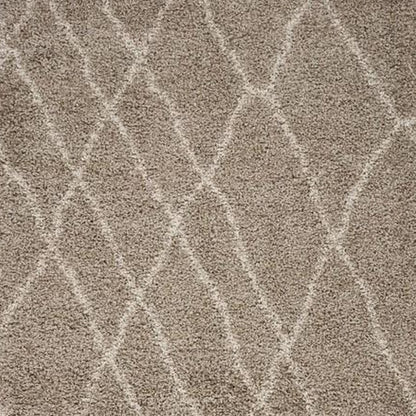 3' X 5' Light Brown Area Rug