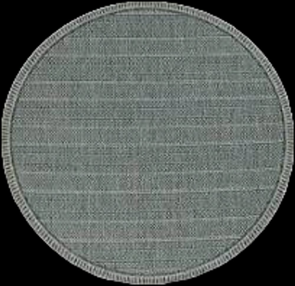 3' X 5' Teal Blue Geometric Indoor Outdoor Area Rug