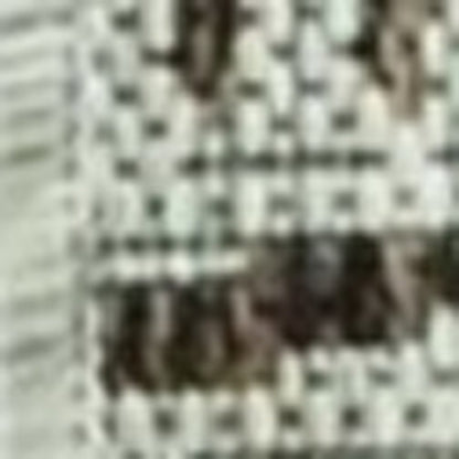 8' X 11' Brown And Ivory Geometric Area Rug