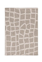 8' X 11' Gray And Ivory Cobblestone Area Rug