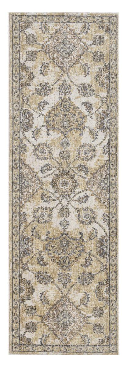 63 X 91 Ivory  Sand Wool Rug