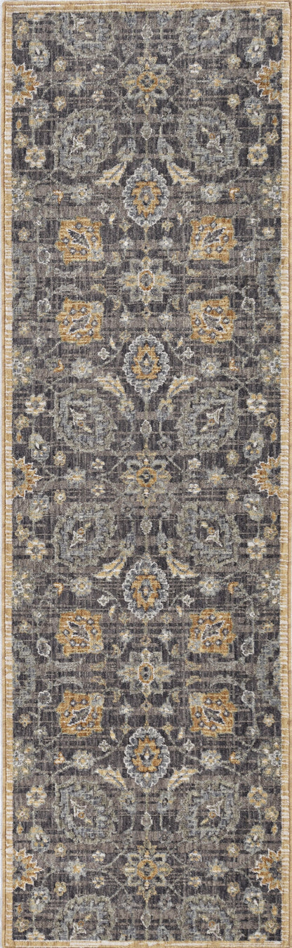 91 X 130 Taupe Wool Rug