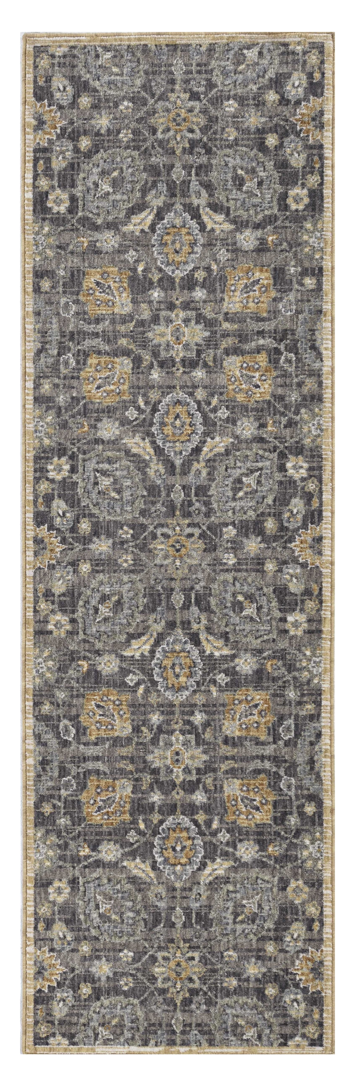 91 X 130 Taupe Wool Rug