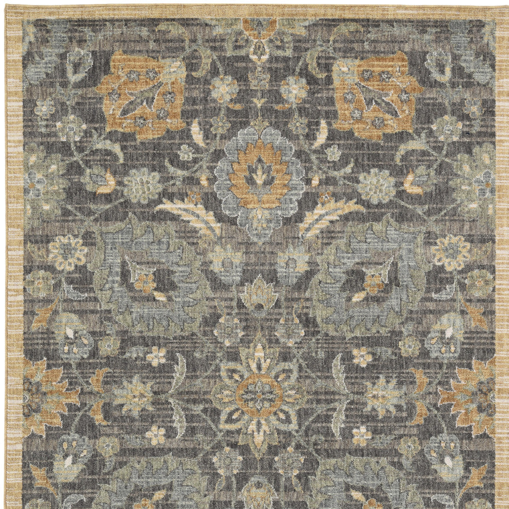 91 X 130 Taupe Wool Rug