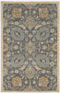 91 X 130 Taupe Wool Rug