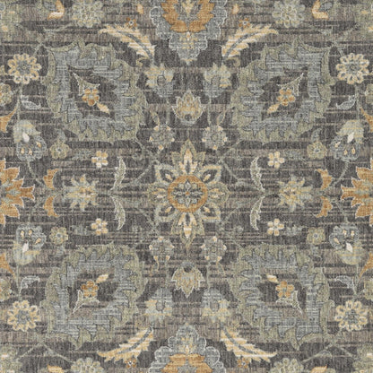 91 X 130 Taupe Wool Rug