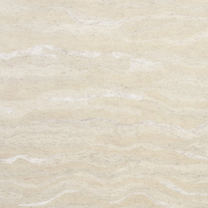 9' X 12' Beige And Ivory Abstract Hand Tufted Area Rug