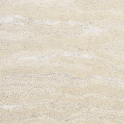 5' X 7' Beige And Ivory Abstract Hand Tufted Area Rug