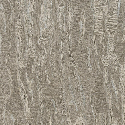 5' X 7' Sand And Gray Abstract Hand Tufted Area Rug