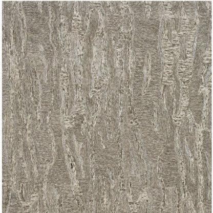 3' X 5' Sand And Gray Abstract Hand Tufted Area Rug