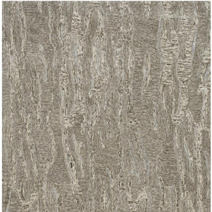 5' X 7' Sand And Gray Abstract Hand Tufted Area Rug