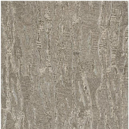 8' X 10' Sand And Gray Abstract Hand Tufted Area Rug