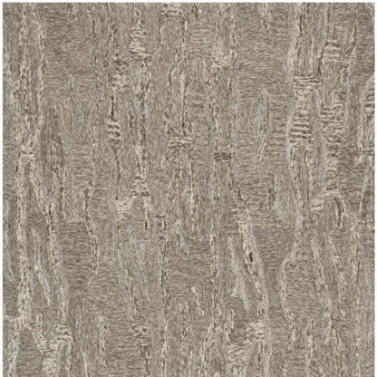 8' X 10' Sand And Gray Abstract Hand Tufted Area Rug
