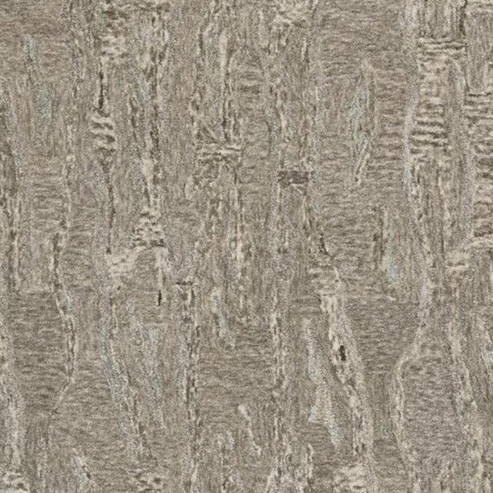 8' X 10' Sand And Gray Abstract Hand Tufted Area Rug