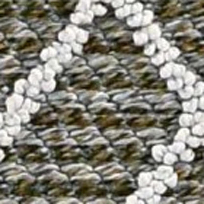 8' X 10' Gray Geometric Indoor Outdoor Area Rug