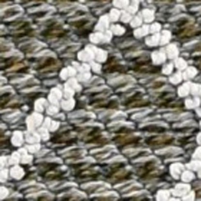 8' X 10' Gray Geometric Indoor Outdoor Area Rug