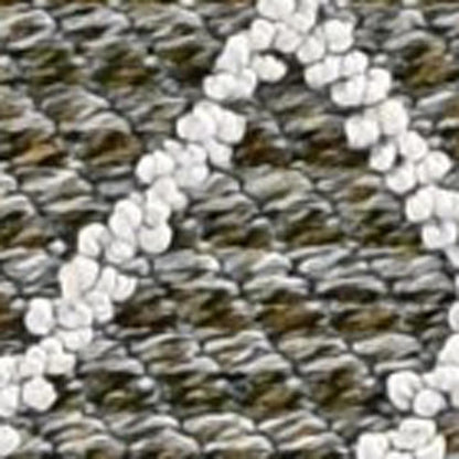 8' X 10' Gray Geometric Indoor Outdoor Area Rug