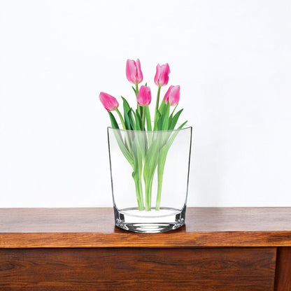 11" Clear Bud Lead Free Crystal Table Vase