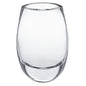 8" Clear Cylinder Crystal Glass Table Vase