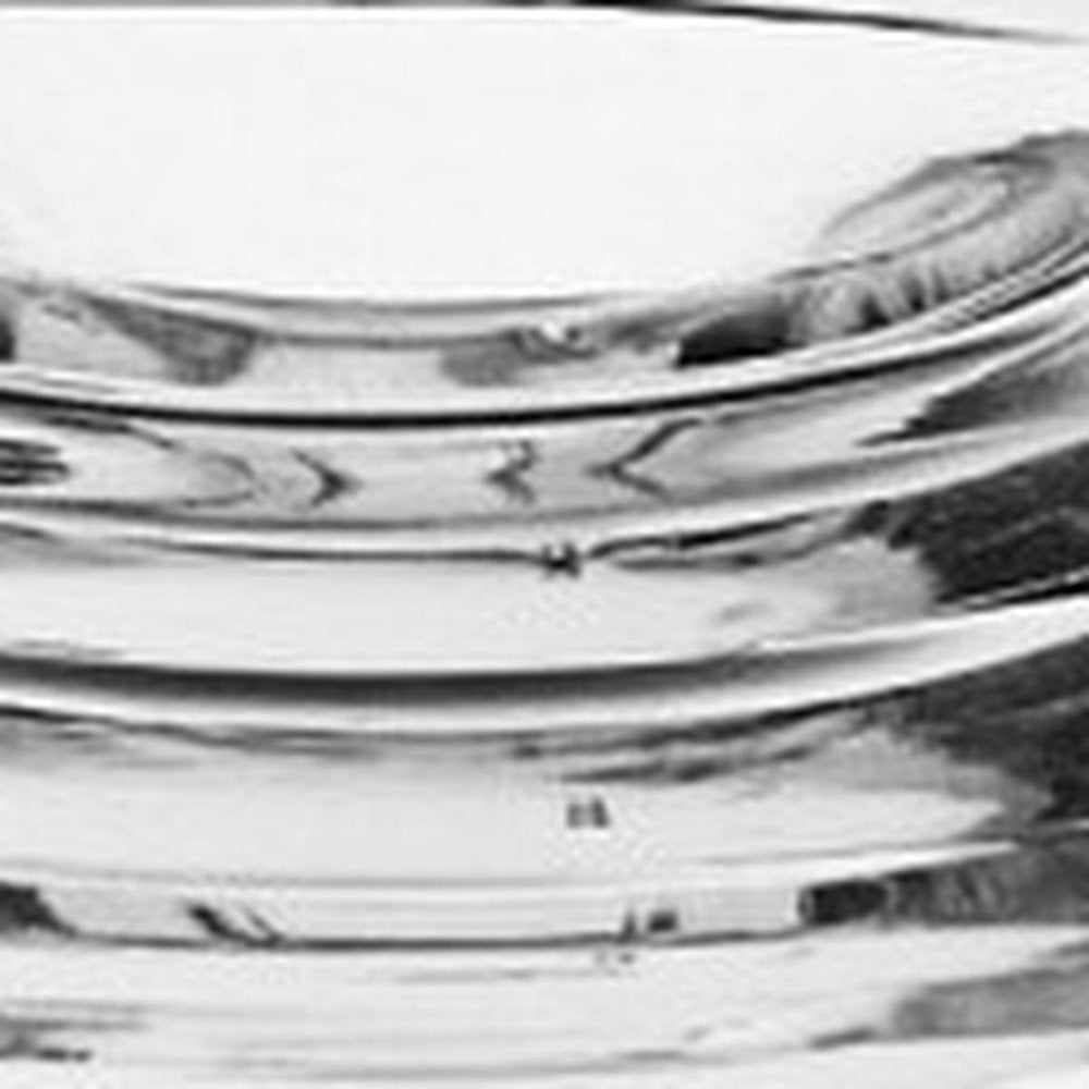 10" Clear Crystal Round Pedestal Trifle Bowl