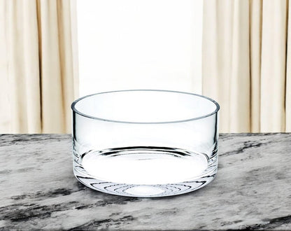 8" Lead Free Crystal Round Serving Bowl