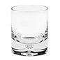 Set of Four Clear Mouth Blown Crystal Old Fashion Glasses